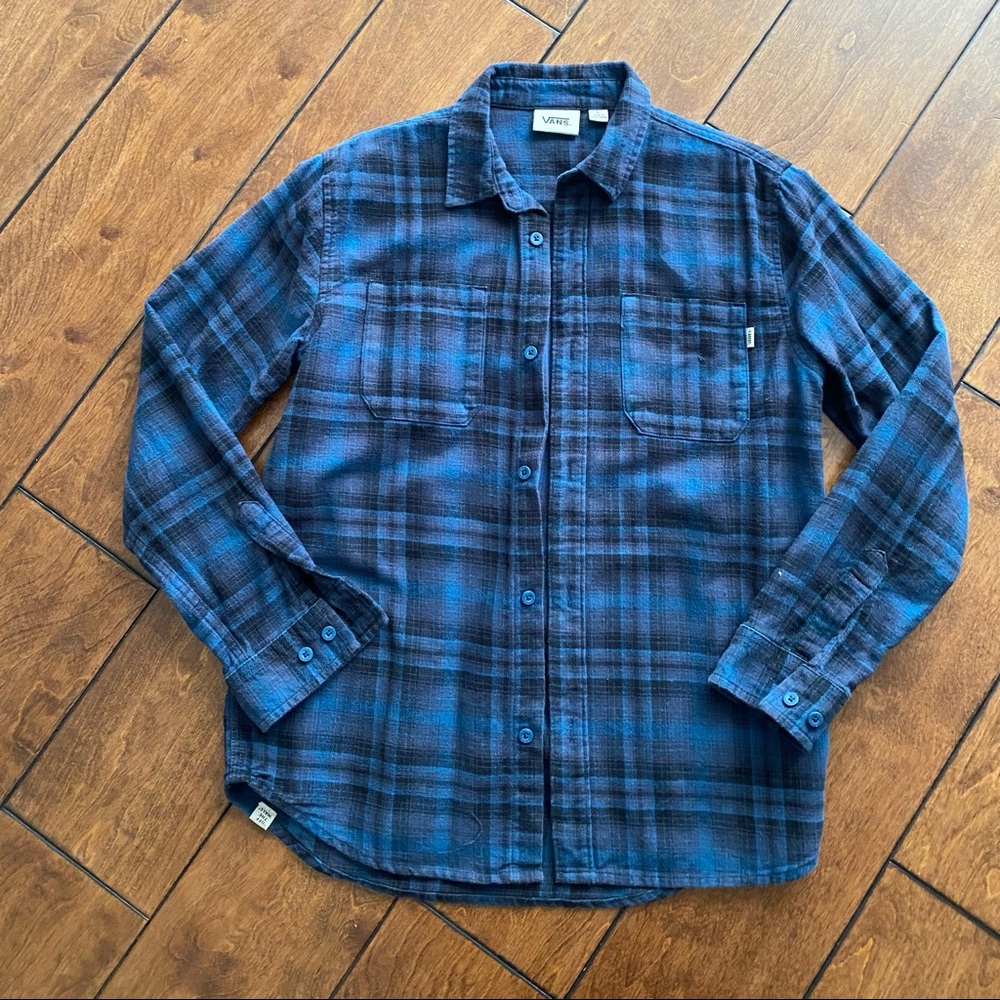 Vans flannel shirt size 12